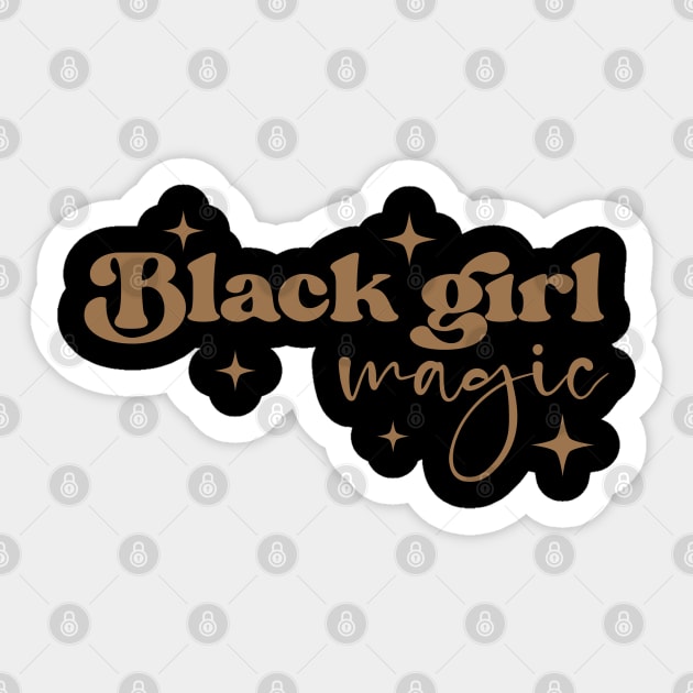 Black Girl Magic, Black Women, Black History Sticker by UrbanLifeApparel